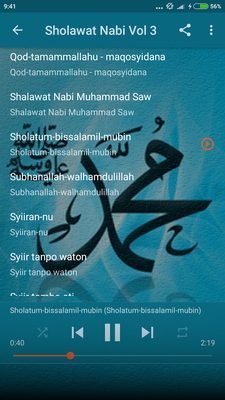 sholawat nabi mp3