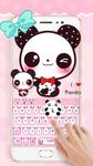 Imagen 3 de Rosa Cute Panda Teclado Tema