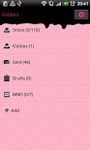 Картинка 4 GO SMS Pro Pink&Black Theme