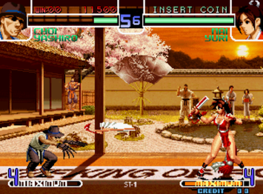 king of fighters magic plus