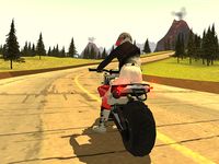 Action Bike Rider Volcano image 3