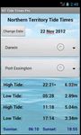 NT Tide Times zrzut z ekranu apk 2