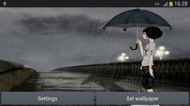 Imagem 7 do Rainy Day Girl Live Wallpaper