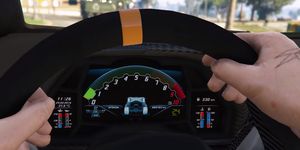 Driving Lamborghini Simulator image 9