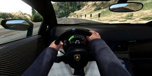 Driving Lamborghini Simulator image 11