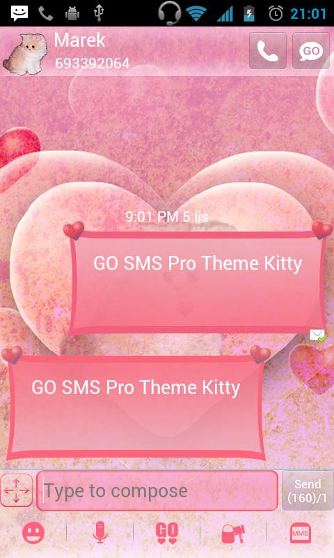 Ladypinkilicious - [Theme Sketch Hello Kitty for GO SMS] done