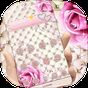 Pink Diamond Rose Theme apk icon