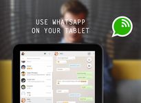 Imagem  do Tablet Messenger for WhatsApp