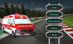 Ambulance 3d jeux de voiture image 1