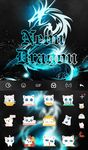 Neon Dragon Keyboard Theme afbeelding 2