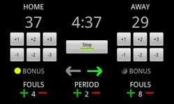 Captura de tela do apk Basketball Scoreborad 