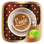 Ikona apk (FREE)GO SMS LOVE COFFEE THEME