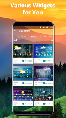 Thermometer Weather Widget APK - Free download for Android