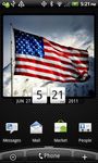 Imagem 7 do American Flag Clock Widget Pro