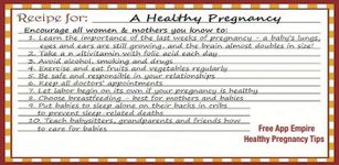 Healthy Pregnancy Tips. imgesi 2