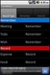 Captura de tela do apk FastMemo 