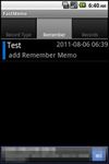 Captura de tela do apk FastMemo 1