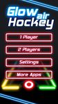Glow Air Hockey captura de pantalla apk 9