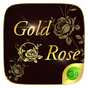 Gold Rose GO Keyboard Theme