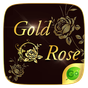 Gold Rose GO Keyboard Theme apk icono