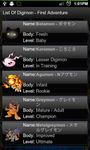 Imagem 1 do Digivice (List of Digimons)