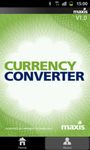 Captura de tela do apk Maxis Currency Converter 