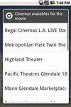 Captura de tela do apk Cinema Movies Showtimes 2