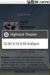 Captura de tela do apk Cinema Movies Showtimes 1
