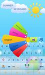 Imagem 2 do GO Keyboard Summer Time Theme