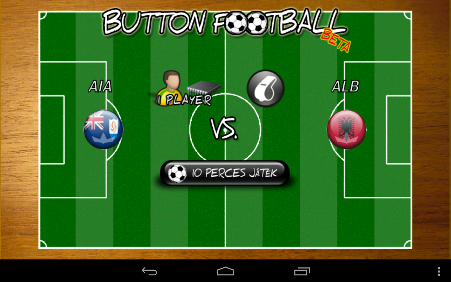 Download do APK de Futebol de Botão 2 Jogadores para Android