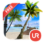 UR 3D Beach Island Live Theme APK