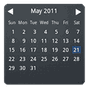 Ikona apk Month Calendar Widget