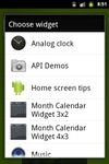 Month Calendar Widget afbeelding 2