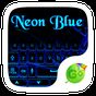Neon Blue GO Keyboard Theme APK Simgesi