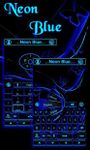 Gambar Neon Blue GO Keyboard Theme 