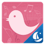 Pink Bird Boat Browser Theme APK