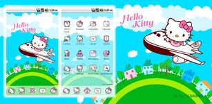 Captura de tela do apk Hello Kitty Airplane Theme 