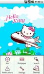 Captura de tela do apk Hello Kitty Airplane Theme 3