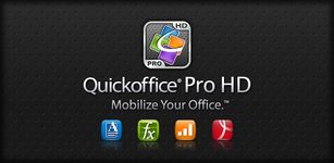 Captura de tela do apk Quickoffice Pro HD 8