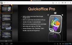 Captura de tela do apk Quickoffice Pro HD 6