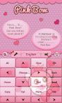 รูปภาพที่ 3 ของ Pink Bow GO Keyboard Theme