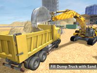 Heavy Excavator Dump Truck 3D image 