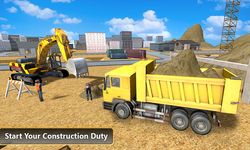 Heavy Excavator Dump Truck 3D image 8