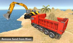 Heavy Excavator Dump Truck 3D image 5