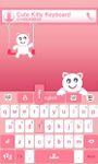 Gambar GO Keyboard Cute Kitty Theme 4