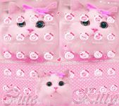 Cute Kitty theme Pink Bow Kitty image 2