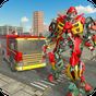 Real Robot Пожарный грузовик Transform Робот игры APK
