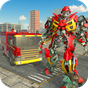 Real Robot Пожарный грузовик Transform Робот игры APK