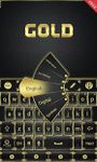 Gold Emoji GO Keyboard Theme imgesi 1