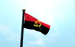 Captura de tela do apk Angola Bandeira 3D Gratuito 1